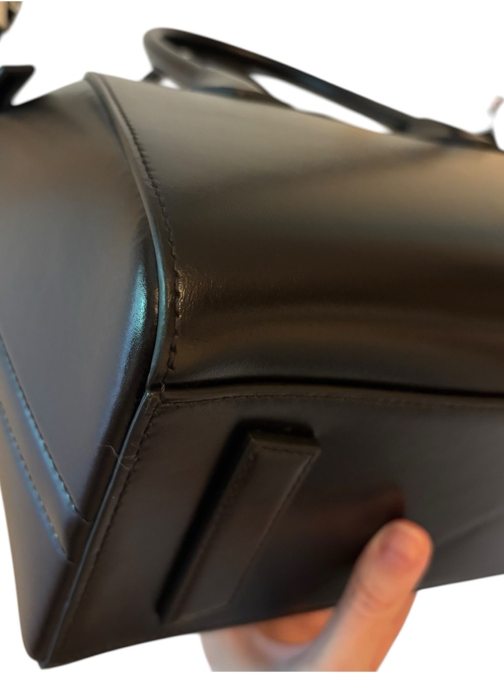 Givenchy Antigona Small Black Calfskin Satchel Shoulder Bag - Picture 16 of 16